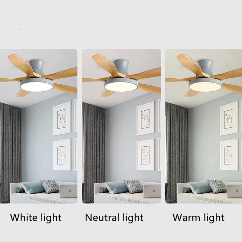 Scandi Reversible Ceiling Fan with Light - LM1042 - Lumora