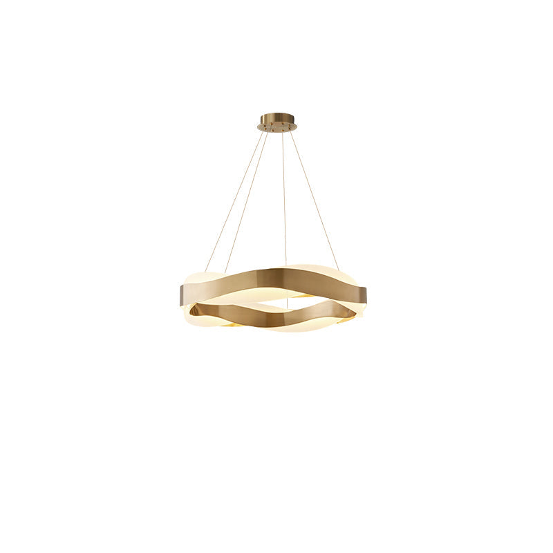 Modern Wave LED Chandelier - LM1070 - Lumora