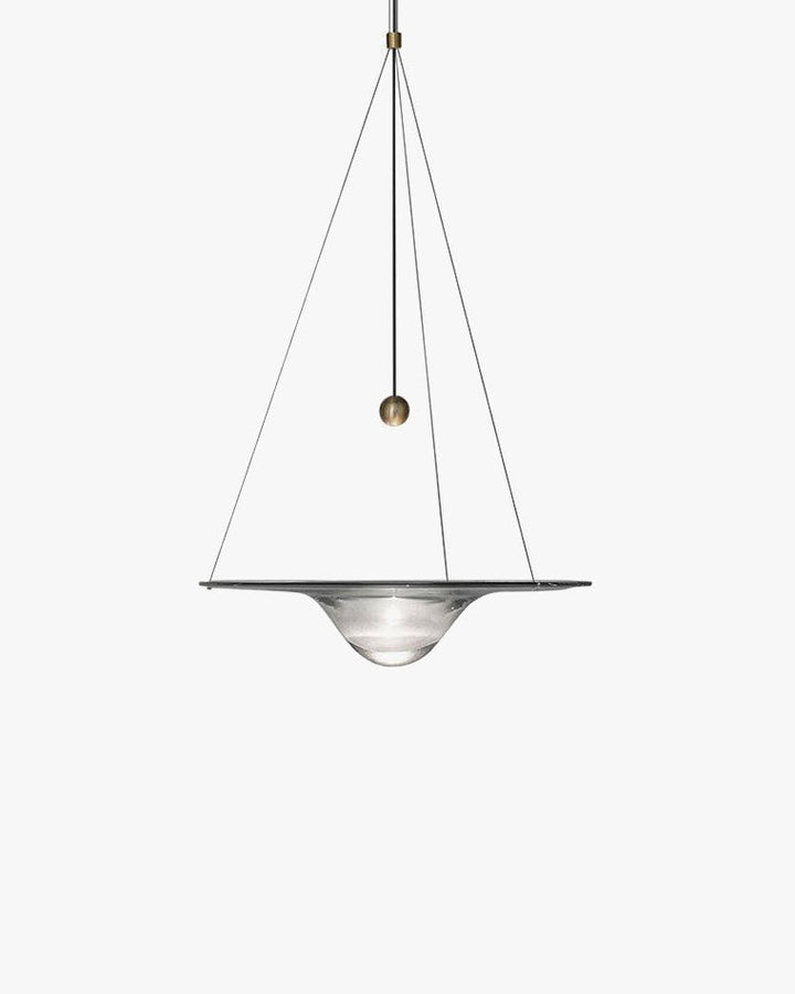 Glass Disc Pendant Light - LM1117