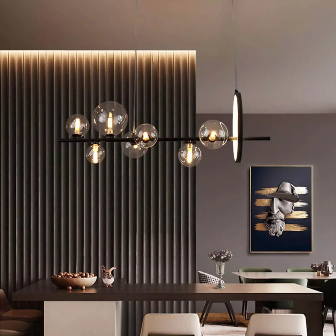 Nordic Bubble Glass Chandelier - LM1019 - Lumora