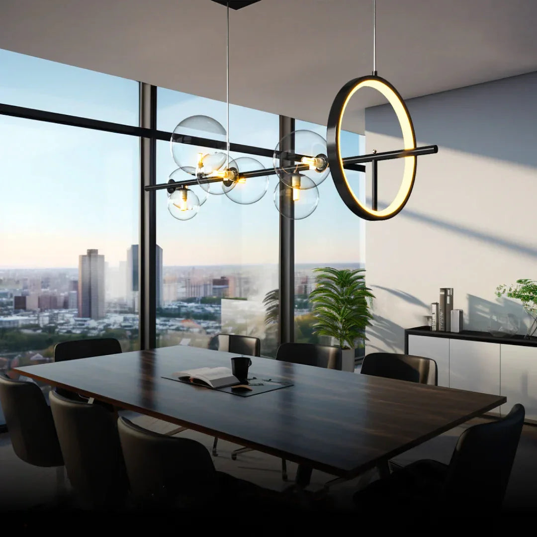 Nordic Bubble Glass Chandelier - LM1019 - Lumora