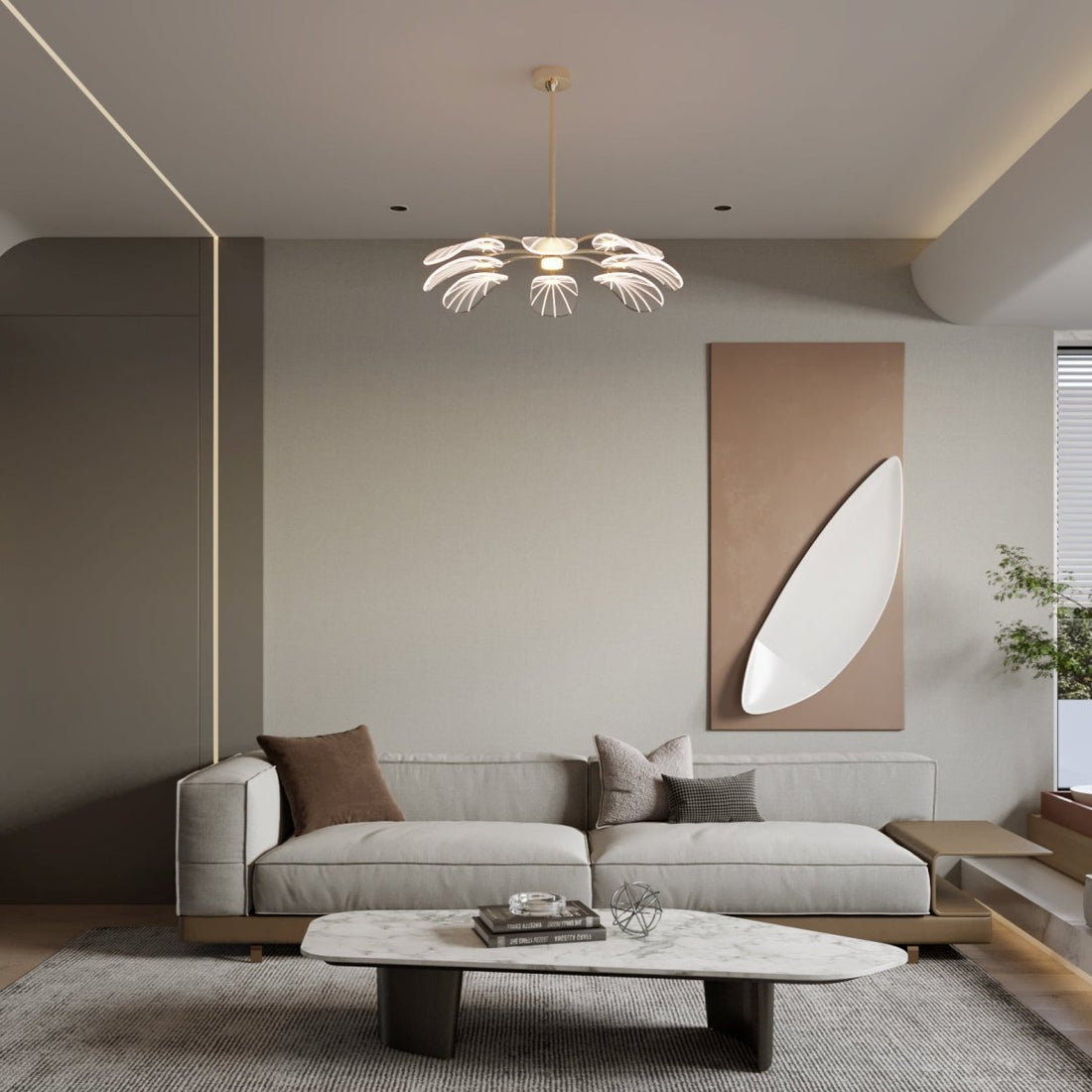 Rotasu Chandelier - LM1012 - Lumora